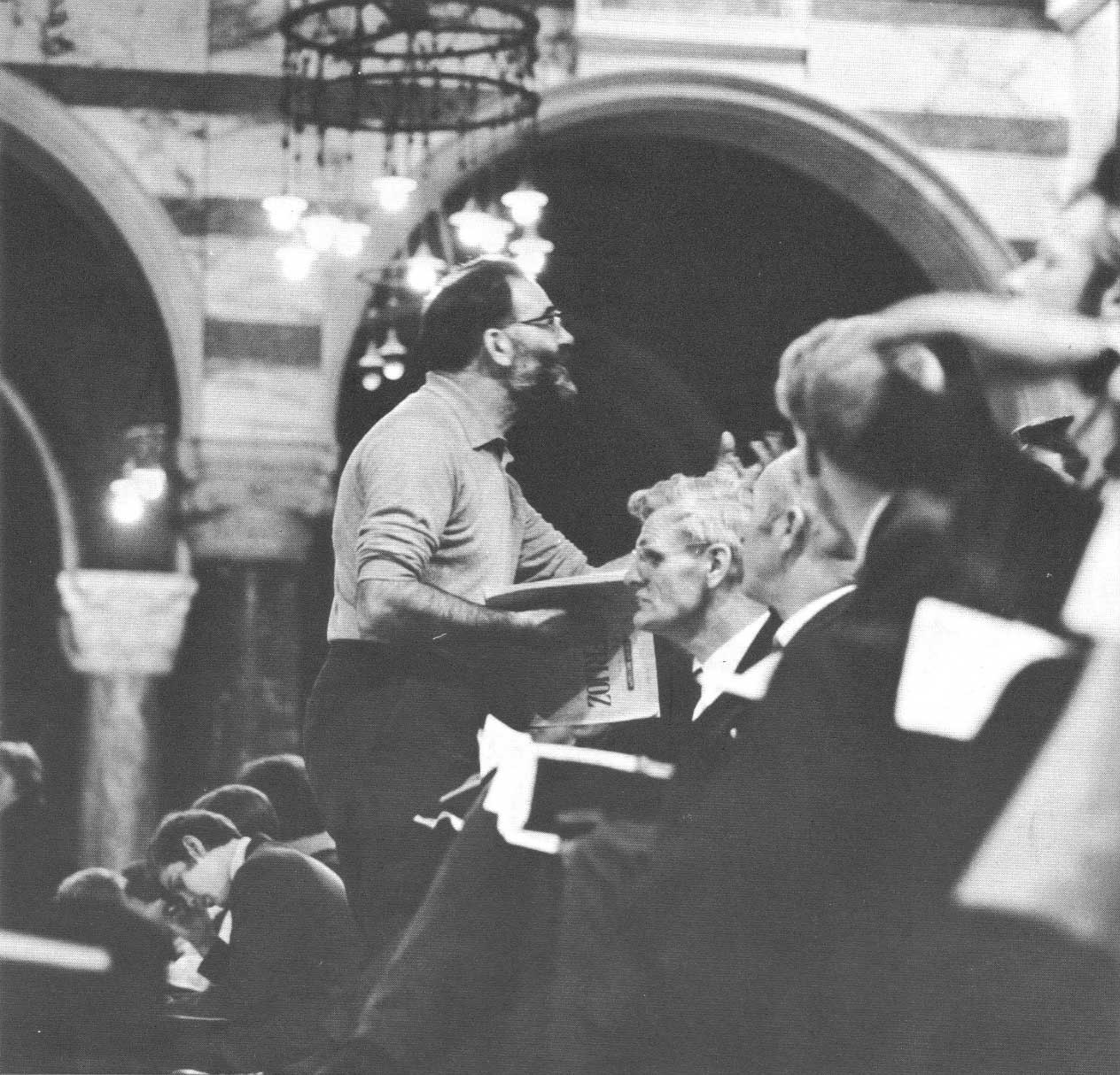 Recording Berlioz Grande Messe des Morts Westminster Cathedral November 1969